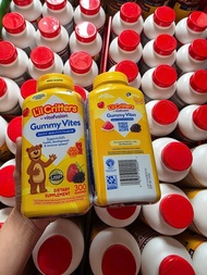 Kẹo Dẻo Gummy Vites Daily Multivitamin - KẸO GUM GẤU TĂNG SỨC ĐỀ KHÁNG LIL CRITTERS MỸ 300 VIÊN MẪu