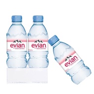 Import Evian Evian Mineral Water 330ml/500ml * 24 Bottles/Whole Box Classy Alkaline Drinking Water G