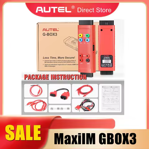 Autel GBOX 3 GBOX3 Adaptor MaxiIM Used for MaxiIM IM608Pro/ IM608/ IM508 supports EDC17 MEx17 MD1 MG