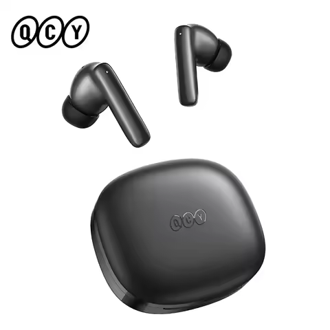 QCY T13 Pro -50dB Adaptive ANC Earbuds Bluetooth 6.0 Multipoint Connection Earphones 6 Mics AI Call 