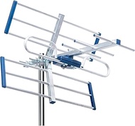 EDISION YAGI 8 dB Outdoor Antenna Terrestrial 21-48 UHF, 5G LTE Filter, for Receiving Digital DVB-T/