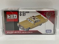 絕版 Takara Tomy Tomica Disney Pixar Cars C-27 Tex Dinoco Standard Type 迪士尼 反斗車王 車仔