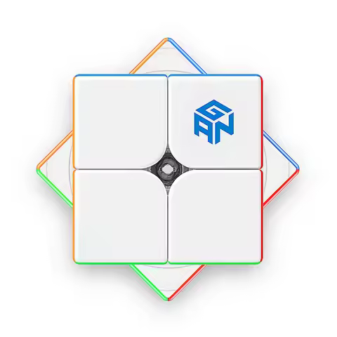 Original Gan251 V2 Speed Cube Stickerless GAN251V2 2X2 SpeedCube 2x2x2 Professional Magic Cube Toys 