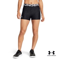 Under Armour กางเกงขาสั้นพิมพ์ลาย HeatGear® สำหรับผู้หญิง