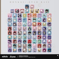 Sunsyea Honkai Star Rail Official Merch miHoYo Original PMZLG Series Badge Dan Heng Kafka Jing Yuan 