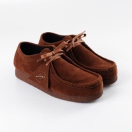 Men's Full Tan Suede Shoes - Casual Shoes - Chunky Wallabee Shoes
