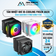 Product photo Technical specifications ID-COOLING FROZN A620 PRO SE / A620 GDL air cooler