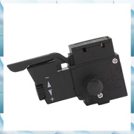 [W F S B] FA2-6/1BEK SPST Lock on Power Tool Trigger Button Switch Black