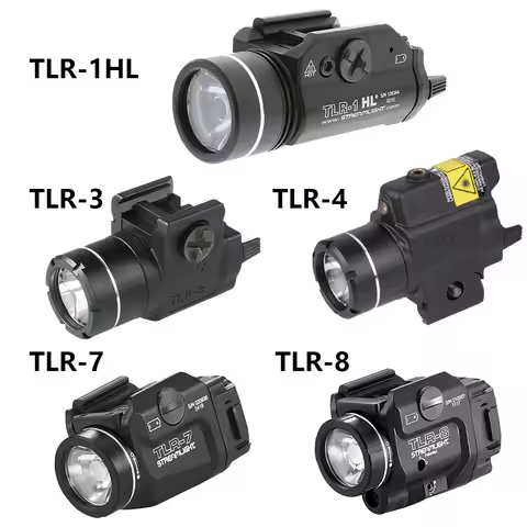TLR Tactical Airsoft Weapons Scout Light TLR-1 TLR-1HL TLR-3 TLR-4 TLR-7 TLR-8 LED Pistol Gun Flashl