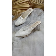 Wedding shoes, white lace rosia shoes, women's shoes