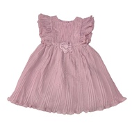 Pippa & Julie kids girl dress short sleeve rose dress - size 2T-6X