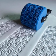 Clay Stamp Roller Geometric Flower Patterns Relief Rolling Tool Ceramic Clay Texture Wheel Clay Mold