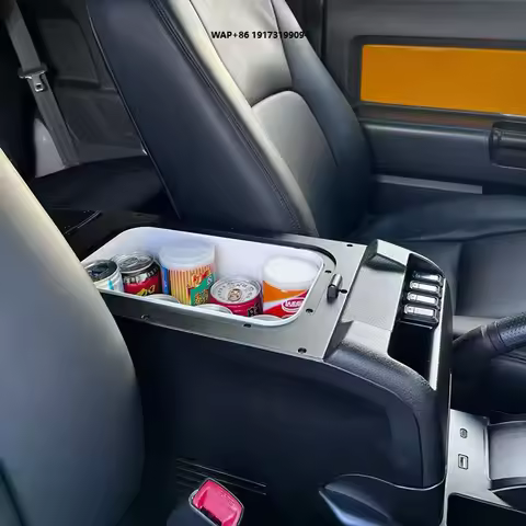 For FJ Cruiser Armrest Box Modification Center Console Panel FJ Cruiser Armrest Box Cooling Accessor