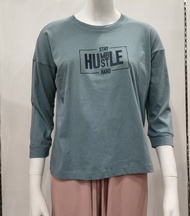 REMIX by cardinal KAOS LENGAN PANJANG WANITA motif RIF