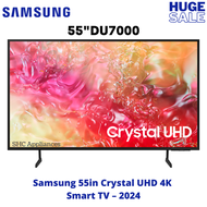 Samsung UA55DU7000GXXP 55in Crystal UHD 4K Smart TV – 2024