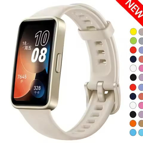 Silicone Strap For Huawei Band 8-9 Strap Smart Watch Replacement Waterproof Wristband Bracelet Huawe