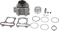 Leapiture 57.4mm Cylinder Piston Kit 4-Stroke ATV Cylinder Kit Stable for ATV QUAD GY6 150 157QMJ 1P