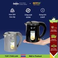 Bennix BN-006EK Mini 2-Layer Thermal Kettle, Capacity 0.6L-