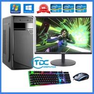 Bộ máy tính để bàn PC Gaming + Màn hình 19 inch Provision Cấu hình core i3 i5 i7 Ram 4GB SSD 240GB +