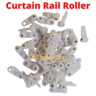 Curtain Rail Roller Roda Langsir Track Roller 10 Pcs 50 pcs 100 Pcs