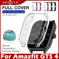 Case For Amazfit GTS 4 Protector Case Screen For Amazfit Accessories GTS4 Bumper TPU Cover Protectio