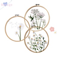 BORRAONE Cross Stitch Kits Sewing accessories Plants Dandelion European Mesh Yarn Embroidery