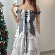 BRIEE FASHION - GEISYA LACE CORSET TOP / ATASAN KONSER WANITA / OUTFIT KONSER WANITA AESTHETIC TOP /