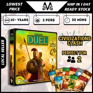 7 Wonders Duel English Version Board Game 1v1 2 Players Fun Civilization Strategy Games Seven Wonder