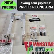 swing arm JUPITER Z PNP FIZ R FIZ FORCE1 LONG ARM warna chrome