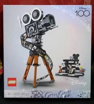 (STH)2023年 LEGO 樂高 Disney 100周年 - 華特迪士尼致敬相機(膠捲攝影機)  43230