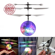 Flying Ball Induction Flash Flight Helicopter Multicolor Led Lights Flying Suspension Toy For W6e4