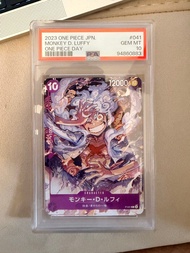 PSA 10 one piece Luffy gear 5