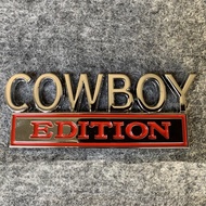 Logo COWBOY CỰC NGẦU cho các dòng xe bán tải GMC Chevy Ford