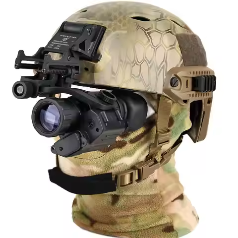SunGusOutdoor Tactical Helmet, Night Vision Scope, Monocular Goggles, PVS 14, Game Hunting, HK27-000