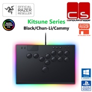 Razer Kitsune All-Button Optical Arcade Controller for PS5 and PC - Black/Chun-Li/Cammy Edition