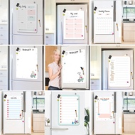 [MMAL#]  Rewritable Mobile Message Board Schedule Schedule Fridge Planner❀