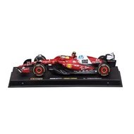 Bburago F1 Ferrari SF-25 Lewis Hamilton #44 F1 2025 – 1:43 Diecast Model with Display Case F1 die ca