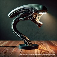 cod 〔CC55〕Unique Alien Creature Lamp Stand Bedroom Home Decorative Lamps Resin Decoration Items Orna