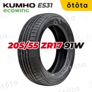 Lốp ô tô Kumho 205/55 ZR17 91W Ecowing ES31 – Chính Hãng BH 5 năm (205/55R17 205 55 R17)