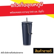 🔥ขายดี🔥 แก้วเก็บอุณหภูมิพร้อมหลอด LocknLock ความจุ 540 มล. มีหูหิ้ว LHC4268 - แก้วเก็บอุณหภูมิ แก้วเ
