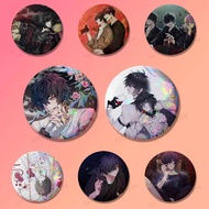 S-Slow T-Towa Damage Brooches Creative Round Badge Gifts Pins 25/32/44/58/75mm