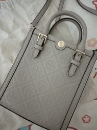 Tory Burch T Monogram包 大象灰色