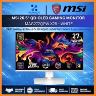 MSI MAG 272QPW QD-OLED X28 26.5" GAMING MONITOR (26.5" OQ-OLED WQHD/0.03Ms/280HZ /ADAPTIVE SYNC/HD M