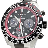 二手 SEIKO SBDL121/V192-0AR0 Prospex Datsun 男士手錶，附盒子和保固卡，不銹鋼，太陽能，黑色錶盤/黑色銀色錶帶。