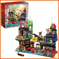 (Ready Stock) 71799 LEGO NINJAGO NINJAGO City Markets Building Toy Gardens Karaoke Club story (6163 