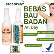 Original Alum Deodorant Spray 60ml Anti-Irritation and Body Odor All Day Fresh Natural Safe