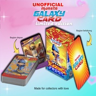 HOMEMADE PEK BLAZING FROST BOBOIBOY MONSTA GALAXY CARD (MGC) PREMIUM 25 SHEETS