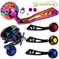 Sougayilang Fishing Reel Handle 4 Color Aluminum Alloy Top Quality Strong Durable Single Fishing Reel Handle Baitcasting Reel Accessory Pancing