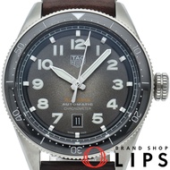 TAG Heuer Autavia Calibre 5 Chronometer WBE5114.FC8266 男士腕錶，ブラウン，成色極佳，附原廠錶盒、保固卡，不銹鋼錶殼/皮錶帶 [二手]