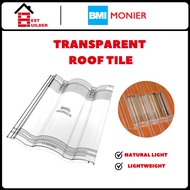 MONIER Transparent Roof Tile Toplight Elabana Nordica Contour Perspective Legacy Atap Genting Light 